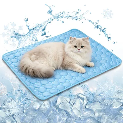 Produktbild von Kühlmatte für Katzen, kratzfest, 50 x 40 cm, für drinnen und draußen