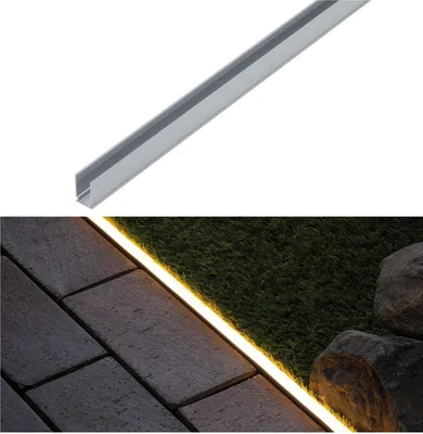 Produktbild von Paulmann Plug & Shine LED Strip Profil Warmweiß Aluminiumprofil