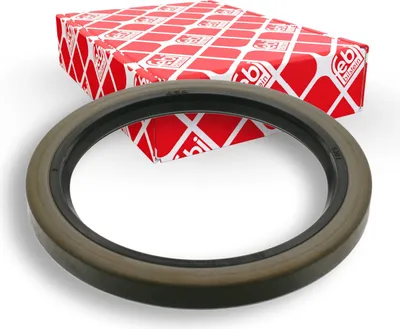 Produktbild von FEBI BILSTEIN Wellendichtring Radnabe 04266 für MAN F 90 12mm NBR (Nitril-Butadien-Kautschuk) 100mm 130mm 0,1kg