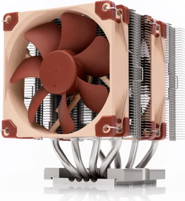 Produktbild von Noctua NH-D9 DX-4677 4U, Luftkühlung, 9,2 cm, 400 RPM, 2500 RPM, Aluminium, Beige, Braun