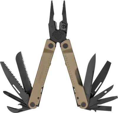 Produktbild von Leatherman Multitool Rebar Coyote inkl. Nylontasche (x17)