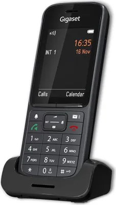 Zdjęcie produktu dla Gigaset SL800H PRO, Telefon analogowy/DECT, Zestaw słuchawkowy bezprzewodowy, Głośnik, 500 wejścia, Nazwa i identyfikacja dzwoniącego, Antracyt