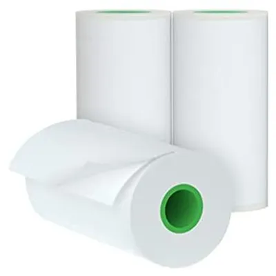 Thermo-Etiketten 56x30 mm, BPA-frei, 3 Rollen