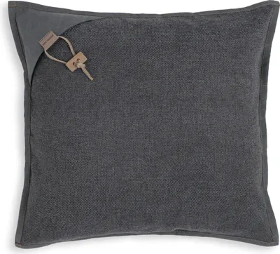 Produktbild von Knit Factory Hope Kissen - Anthrazit - 50x50 cm