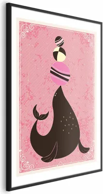 Produktbild von Posterpapier Poster - Seal 60x90 cm Für Kinder g-C-0113-ao-a