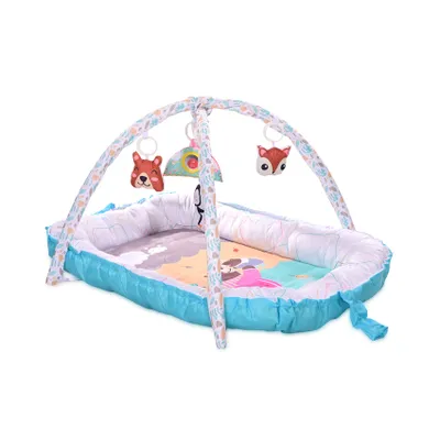 Obrázek produktu pro Hrac deka s hrazdou Lorelli BABY NEST BLUE