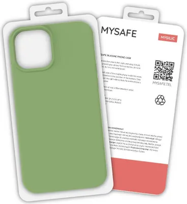 Zdjęcie produktu dla MySafe Silikonowe etui na iPhone XS Max - Zielona KP26702