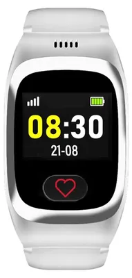 Produktbild von James B8 Senioren Smartwatch Notrufuhr SOS Knopf & GPS Sturzerkennung Telefon