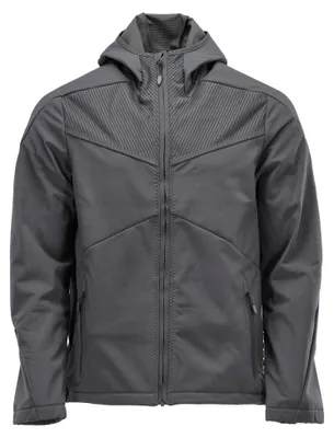 Produktbild von Mascot Soft Shell Jacke mit Kapuze Soft Shell Jacke Gr. 3XL, Anthrazitgrau
