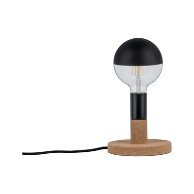 Produktbild von Paulmann Neordic Eske Tischleuchte max1x20W E27 Kork/Schwarz 230V Kork/Metall