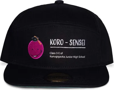 Imagen del producto de Gorra tipo snapback para hombre, basada en la serie "Assassination Classroom" (Koro Sensei)