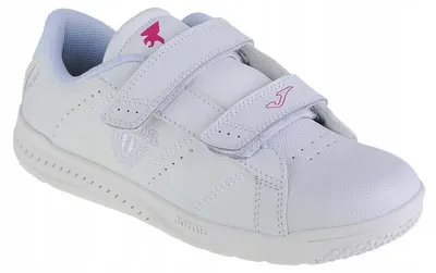 Image de Joma - Baskets pour enfants « W Play », cuir PP6465 (22 EU) (blanc/violet)