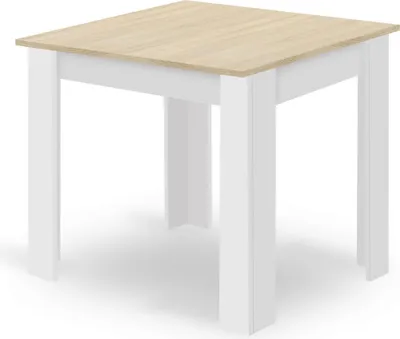 Zdjęcie produktu dla Stół NP 80x80 Dąb Sonoma + Biały
