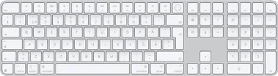 Immagine prodotto di APPLE Magic Keyboard con Touch ID e tastierino numerico per modelli Mac con silicone Apple - Svedese