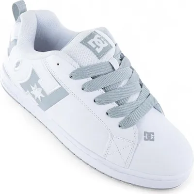 Produktbild von DC SHOES Court Graffik - Herren Sneakers Skate Skater Schuhe Weiß DC01668-110 , EU 46.5