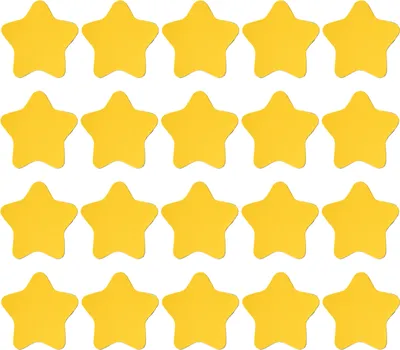 Produktbild von 20pcs/Set Magnetic Aufkleber einfach zu multifunktionales Multicolor -Kinder -Rennstars Whiteboard Magnet Party Supplies aufzutragen-Gelb ,Größen:L