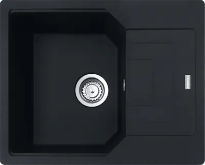 Produktbild von Franke Einbauspüle Fragranit Urban UBG 611-62 – Black Matt