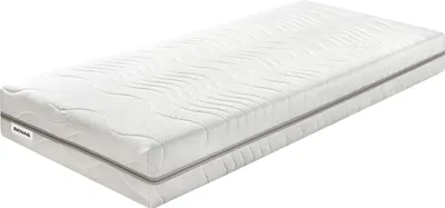 Obrázok produktu pre Penový matrac Benab Dream Easy 15 Matrac 160 x 200 cm H3 tvrdosť 15 cm výška Penové matrace, Silver, PUR, 7 zón, Profilácia