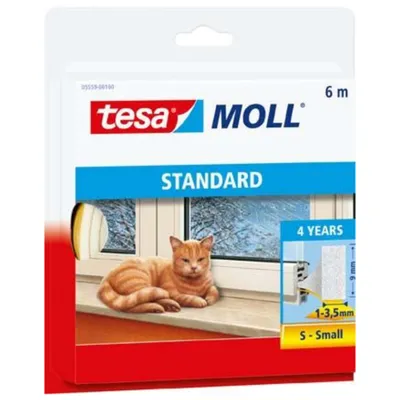 Imagen del producto de tesa Moll STANDARD, perfil en I, junta de espuma, 9 mm x 6 m