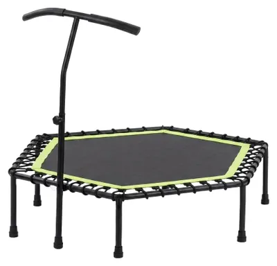 Productafbeelding van Trampoline Met Handvat Sedco Hexagon Yqa75 - 134 Cm Groen