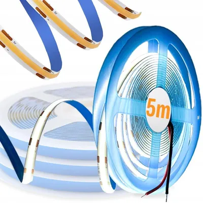 Produktbild von Decorya COB LED Streifen 24V Neutralweiß 5m Band Lichtband