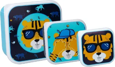 Obrázok produktu pre Śniadaniówka snack box 3w1 Tiger / Pret
