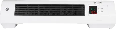 Obrázok produktu pre Camry Adler AD 7714 - Elektrický ohrievač s ventilátorom - Keramický - Vnútorný - Nástenný - Čierny - Biely - Plastový