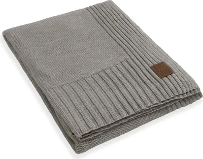 Produktbild von Knit Factory Uni Plaid XL - Iced Clay - 195x225 cm