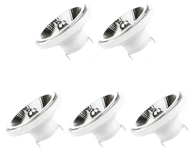 Productafbeelding van Spectrum LED Spot PAR16 GU10 Helder - 11W 700lm 4000K - Neutraalwit - Vervangt 110W - 12V - 5 stuks