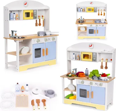 Obrázek produktu pro Dětská kuchyňská sada s troubou, pračkou, 12 doplňky