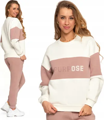 Produktbild von Damen-Sweatshirt, isoliert, locker, mit Aufschrift, modisch, Oversize, über den Kopf, MORAJ S