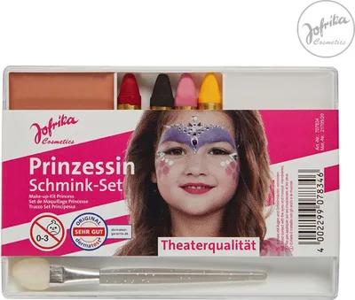 Produktbild von Jofrika Karneval Schmink-Set "Prinzessin" 707834 | Theater Qualität