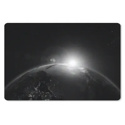 Produktbild von MuchoWow® Schreibtischunterlage Erde - Planeten - Sonne 60x40 cm - XXL Mauspad - Großes Mauspad