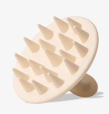 Image de Omgoods - Brosse exfoliante pour le cuir chevelu, idéale pour le massage et le gommage - 100% silicone