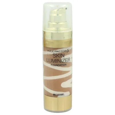 Obrázok produktu pre Max Factor SKIN LUMINIZER FOUNDATION, Flakón s pumpičkou, Krém, Univerzálne, Hydratačný, Lesk, Hnedá, Caramel