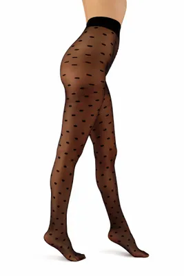Produktbild von Strumpfhose Tights Dots Elegante gemusterte Strumpfhose 20 DEN in S
