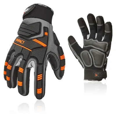 Imagen del producto de Elzusha: Guantes de trabajo de seguridad con protección contra impactos y vibraciones