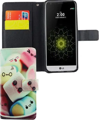 Produktbild von Handyhülle Tasche für Handy LG G6 Schriftzug Marshmallows