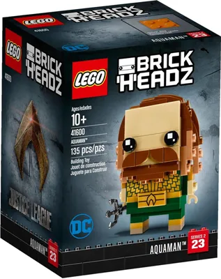 Obrázek produktu pro LEGO BrickHeadz Aquaman, Sada na stavění, 10 rok/roky, 135 kusů, 132 g