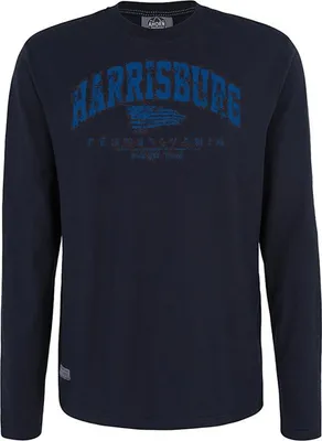 Produktbild von Übergrößen Longshirt Harrisburg Blau AHORN SPORTSWEAR Navy 7XL