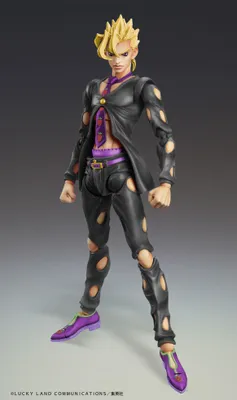 Obrázek produktu pro JoJo's Bizarre Adventure Part 5: Golden Wind Actionfigur Chozokado (Pannacotta Fugo Ver. Black) 15 cm