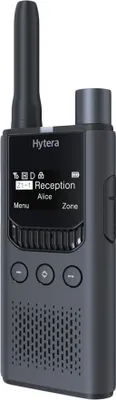 Immagine prodotto di Hytera Communications S1 Pro HYT-S35 B1 0,5W UHF 446MHz con batteria rimovibile ai polimeri di litio 2200mAh/5,4cm (HYT-S35 B1 GRIGIO)