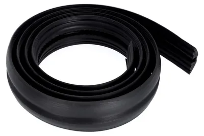 PVC-Kabelkanal, 3 m, schwarz, für Kabel bis 8 mm Ø