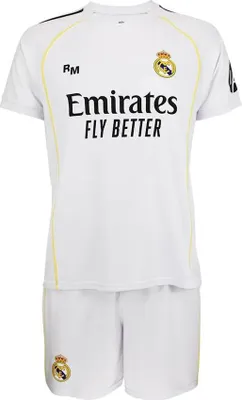Obrázek produktu pro Sada dresů Real Madrid domácí - Dětská - 2025-2026 - Domácí dres - 152