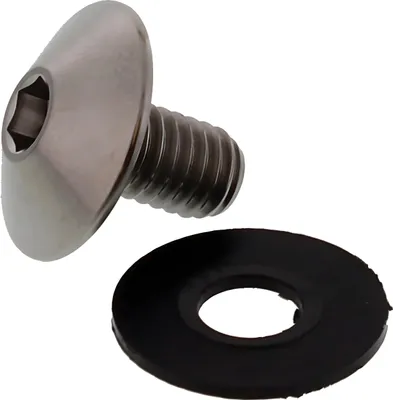 Zdjęcie produktu dla Śruba z łbem walcowym JMP M6x1.00mm 10mm tytanowa