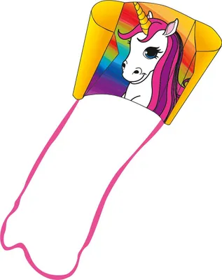 Produktbild von HQ Stabloser Drachen Pocket Sled Unicorn