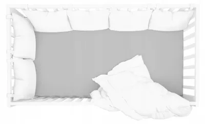 Produktbild von Bettlaken - Spannbettlaken mit Gummizug - 60x120 cm - Jersey - 160g/m2 - Grau - Hochwertiges