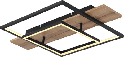 Produktbild von Globo Lighting Deckenleuchte Metall schwarz matt, LED