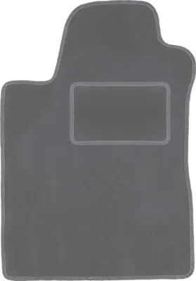Image de Tapis de sol conducteur en velours graphite adapté à la Toyota Corolla Verso II (2004-2009, monospace) – avec fixations – ajustement parfait
