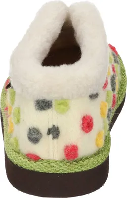 Produktbild von Manitu Damen Hausschuh Slipper Schlupfschuh 340010, Größe:38 EU, Farbe:Weiß